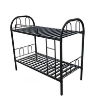 Lit superposé en métal pour dortoir, lit superposé double moderne en métal, lit superposé en métal pas cher, lit superposé en acier pour école, lit superposé pour étudiants
