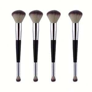 Pinceau de maquillage pour les yeux, double extrémité, double usage, pinceau pour fard à paupières, outil de beauté de qualité, accessoires de maquillage - Product Image 4