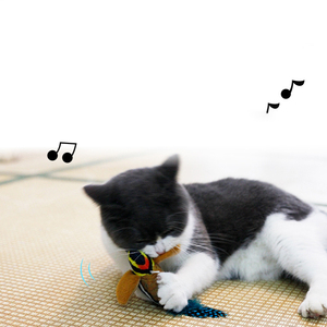 Mô Phỏng Chim Âm Thanh Catnip Mèo Đồ Chơi Với Vui Vẻ Tease Stick Treo Có Thể Sang Trọng Squeak Đồ Chơi Cho High-Pitched Vui Vẻ Cho Mèo - Product Image 2