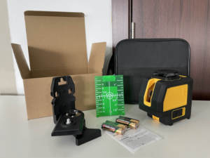 Màu xanh lá cây chùm tia <span class=keywords><strong>laser</strong></span> cấp với <span class=keywords><strong>2</strong></span> <span class=keywords><strong>plumb</strong></span> dots tự-san lấp mặt bằng 360 chéo dòng <span class=keywords><strong>laser</strong></span> dọc ngang 5 dòng công cụ đo lường bán - Product Image 6