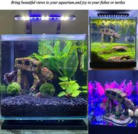 Paisaje creativo del acuario Autobots robot perros Transformers decoraciones temáticas para peceras