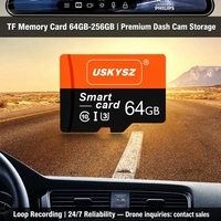 Tarjeta Micro TF 4K Ultra HD de 64GB 128GB 256GB 100MB/s U3 V30 para Cámara Aérea de Drones, Video Profesional, Venta al Por Mayor OEM