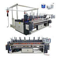 Machine automatique à grande vitesse de papier toilette de producteur chinois à vendre
