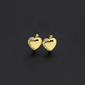 JXX Wholesale <b>Cheap</b> Price <b>Earrings</b> Small Gold Plated Jewelry Bulk Wholesale Small <b>Earrings</b> Women Luxury Small - Product Image 6