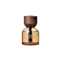 Diffuseur d'arômes sans flamme en verre avec couvercle en bois pour voiture, aromathérapie longue durée, parfum léger, ensemble d'huiles essentielles en rotin pour la maison