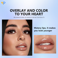 Gloss à lèvres hydratant en gros sans logo pour marque privée, tubes de gloss pigmentés de luxe avec porte-clés, tubes de baume à lèvres compressibles
