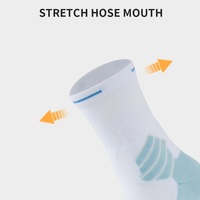 Chaussettes de basket-ball pour femmes avec serviette épaissie bas haut haut chaussettes de sport de course chaussettes de football d'élite à manches mi-longues professionnelles