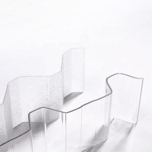 Panel <span class=keywords><strong>de</strong></span> <span class=keywords><strong>policarbonato</strong></span> transparente, láminas <span class=keywords><strong>de</strong></span> techo corrugadas <span class=keywords><strong>usadas</strong></span> para partición <span class=keywords><strong>de</strong></span> habitación - Product Image 4