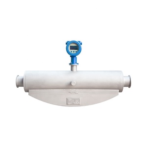 Débitmètre massique thermique Coriolis pour air comprimé et gaz, OEM, précision +/-2,5%, sortie 4-20mA, matériau SS304, raccord à bride - Product Image 1