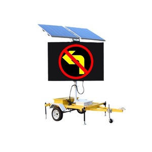 Affichage LED mobile à énergie solaire, pixels de 2 mm, panneau d'information routière extérieur, étanche IP65, publicité - Product Image 5