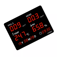 Nouveau produit de vente en gros thermomètre numérique humidité grand affichage LED opération facile pour l'air intérieur santé confort sécurité
