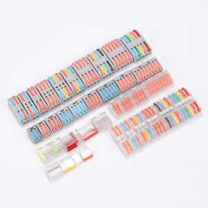 מחבר חוטים קומפקטי מהיר מסוג CZLS SL-12 קפיצי תעשייתי, 1 ב-2, עם ידית לחיבור מהיר - Product Image 6