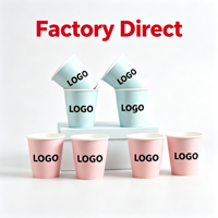 Vente en gros de tasses durables de 280 ml, tasses à lait réutilisables, logo personnalisé, haute qualité  Impression temporaire pour cadeau de mariage