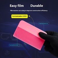 Invisible Transparent TPU PPF corps attraper Buffalo Tendon grattoir souple voiture vêtements grattoir Film outil outil de soin