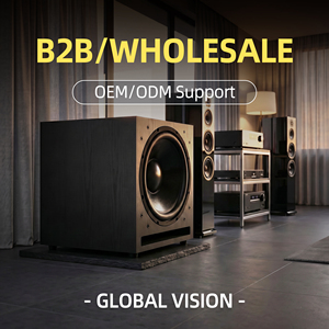 <span class=keywords><strong>Subwoofer</strong></span> <span class=keywords><strong>Activo</strong></span> CHORDIO BW15D, Altavoz de Bajos Profundos para Sistemas de Cine en Casa y Configuraciones de Entretenimiento KTV Premium - Product Image 2