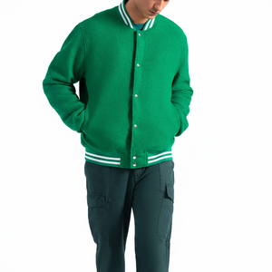 เสื้อแจ็คเก็ตทีมตัวแทนของผู้ชายสีทึบเสื้อผ้าสำหรับฤดูหนาวแบบปากีสถาน - Product Image 1