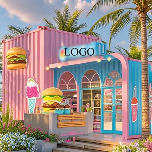 <span class=keywords><strong>Maison</strong></span> en conteneur <span class=keywords><strong>Maison</strong></span> en conteneur pour café et restauration rapide Cabine moderne Kiosque à crème glacée <span class=keywords><strong>Maison</strong></span> en conteneur - Product Image 5