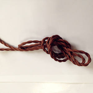 Kabel Daya 2*0.75m m² kepang berwarna Retro untuk Aksesori pencahayaan - Product Image 4