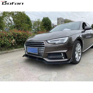 2016-2019 <span class=keywords><strong>s</strong></span>-line Carbon Look <span class=keywords><strong>RS4</strong></span> <span class=keywords><strong>ABT</strong></span> Style voiture pare-chocs avant lèvre pièces de carrosserie pour AUDI A4 - Product Image 4