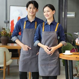 Tabliers de cuisine personnalisés sans manches pour adultes, durables, avec logo brodé, impression par sublimation, peinture - Product Image 3