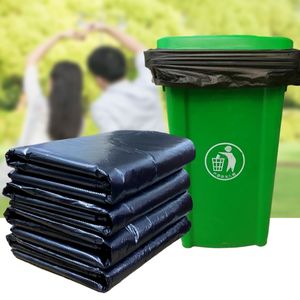 Large <b>Black</b> Eco-Friendly Biodegradable Plastic Garbage <b>Bags</b> for Household Use for Supermarkets Exhibitions Gravure Printing - Product Image 2