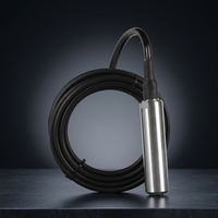 Weistoll 304 Edelstahl Wassertank-Füllstandsanzeige Transmitter Automatischer Regler Anzeigepanel IP68 Schutz 0,15% Genauigkeit