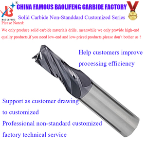 Thay thế quốc tế Thương hiệu nổi tiếng Trung Quốc baolifeng nhà sản xuất sản xuất tùy chỉnh phi tiêu chuẩn Carbide vonfram thép khoan - Product Image 3