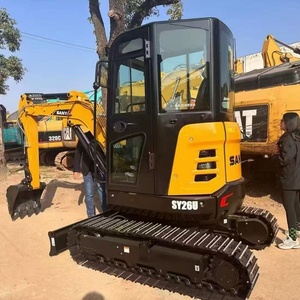Mini Used Sany SY26U Excavator | Well-Maintained Low Hours | Ready Work | 2.5 Ton Gearbox & <b>Pump</b> | <b>Small</b> Backyard Construction - Product Image 1