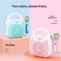 Microphone sans fil pour enfants, haut-parleur karaoké pour téléphone portable, haute qualité sonore, réponse en fréquence 60Hz-15KHz, 85dB