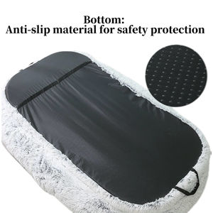 Cama grande y cálida de lujo para perros, colchón lavable supersuave para mascotas con soporte ortopédico inferior antideslizante para perros gigantes - Product Image 6