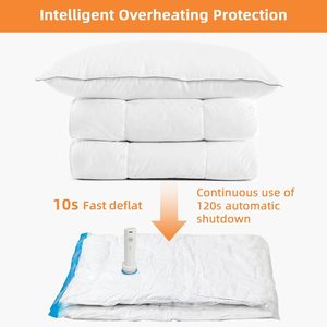 <span class=keywords><strong>Sacchetti</strong></span> Sottovuoto per <span class=keywords><strong>Vestiti</strong></span> con Pompa Wireless, Confezione da 9 <span class=keywords><strong>Sacchetti</strong></span> <span class=keywords><strong>Salvaspazio</strong></span> per Viaggi, Traslochi, Piumoni, Conservazione Abiti - Product Image 2