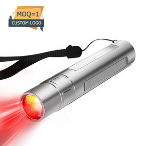 Personalizado de mano recargable 630nm 660nm 850nm <span class=keywords><strong>Led</strong></span> luz roja terapia antorcha dispositivo pluma - Product Image 1