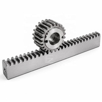 Engrenage de rack usiné CNC OEM avec traitement thermique pour mouvement linéaire de robot et machines lourdes