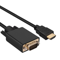 Hdmi Naar Vga 3 Voet Kabel Uni-Directionele Hdmi Naar Vga Kabel (Mannelijk Naar Mannelijk) Compatibel Voor Computer Desktop Laptop Pc Monitor Hdtv
