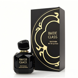 Luxury Arabic Irregular Perfume Bottle <b>Empty</b> Crimp Pump Sprayer 30ml 50ml 100ml Glass Red Perfume Bottle with <b>Gift</b> <b>Box</b> - Product Image 2