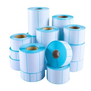 Papel térmico personalizado con triple protección, rollo de etiquetas autoadhesivas, etiquetas de impresión térmica a prueba de agua y aceite para códigos de barras y envíos - Product Image 5