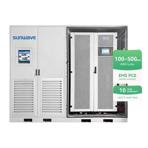 Солнечная система Sunwave 50 кВт 100 кВт + батарея для хранения энергии 100 кВтч 200 кВтч для создания надежного и стабильного энергоснабжения - Product Image 1