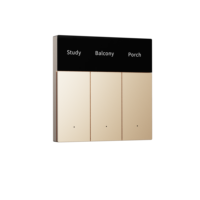 Panneau d'interrupteurs intelligent LED LTECH BLE 5.0, adapté à l'utilisation dans les maisons à terrasses, les maisons individuelles et autres propriétés similaires