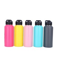 Bouteille d'eau sport isotherme 32oz grande capacité en acier inoxydable 304, garde les boissons chaudes/froides 6-12h – Meilleure vente