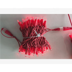 Filo di gomma rosso LED Full Star Festival decorazione esterna modellazione colla stringa di luce - Product Image 1