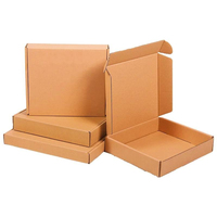 Cajas de Cartón Corrugado para Envíos, Materiales Reciclados, Color y Tamaño Personalizados, Impresión a Cuatro Colores para Empaquetado de Envíos de Pequeñas Empresas
