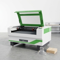 Machine de gravure et de découpe au laser CO2 CNC 1390 pour le bois et l'acrylique, tube laser Reci W4 W6 W8, fabricant direct d'usine