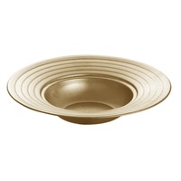 Assiette à pâtes en acier inoxydable de style coréen, design luxueux, élégant, moderne et minimaliste, compatible micro-ondes, pour restaurants.