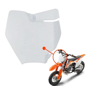 LINGQI Pièces de rechange pour tout-terrain <span class=keywords><strong>Plaque</strong></span> d'<span class=keywords><strong>immatriculation</strong></span> en plastique pour KT50 <span class=keywords><strong>Plaque</strong></span> d'<span class=keywords><strong>immatriculation</strong></span> avant Motocross Composants d'ailes étanches - Product Image 1
