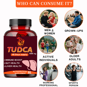 Capsules de TUDCA à marque privée OEM avec 1000 mg de supplément de TUDCA pour une santé hépatique et une meilleure immunité - Product Image 6