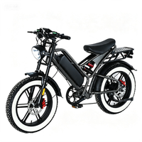 2025 entrepôt expédition 24 heures 750W gros pneu vélo cargo électrique cadre en acier 45KM gamme 750W vélo de montagne électrique de ville