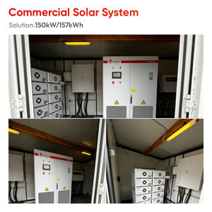 Atess hibrid kapalı ızgara güneş invertör 30kW 50kW 100kW 150kW güneş güç inverteri saf sinüs dalga - Product Image 5