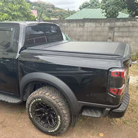 Bâche de benne rétractable manuelle en aluminium 4x4 de haute qualité, étanche, avec verrouillage, pour Ranger 2026, contrôle par application à distance