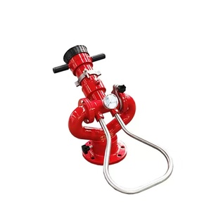 Cannone antincendio flessibile in ghisa Tenglida, sistema di estinzione a schiuma, modello 03-0902 per il Dipartimento Idrico - Product Image 3