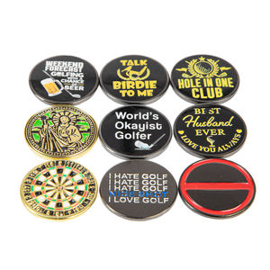 Expédition rapide, faible MOQ, marqueur de golf magnétique à clipser sur chapeau, marqueurs de balle, vente en gros - Product Image 4